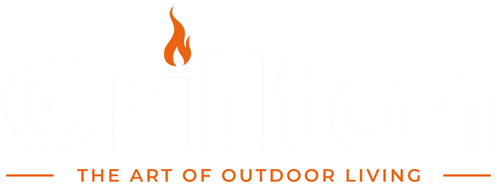 Grillton logo wit - Premium buitenkeukens