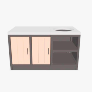 Grillton Capri II - Essential buitenkeuken met extra opbergruimte