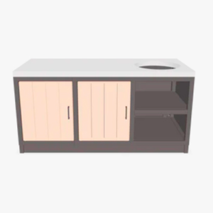 Grillton Forio III - Veelzijdige buitenkeuken maximale configuratie